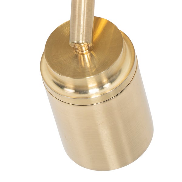 Goldfarbene Spotleuchte