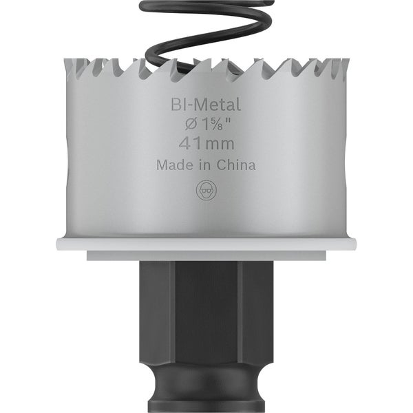 Bimetall Lochsäge mit einem Durchmesser von 41 mm