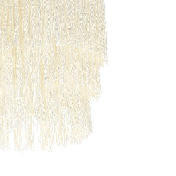 Dekorative Fransen aus Textilfäden