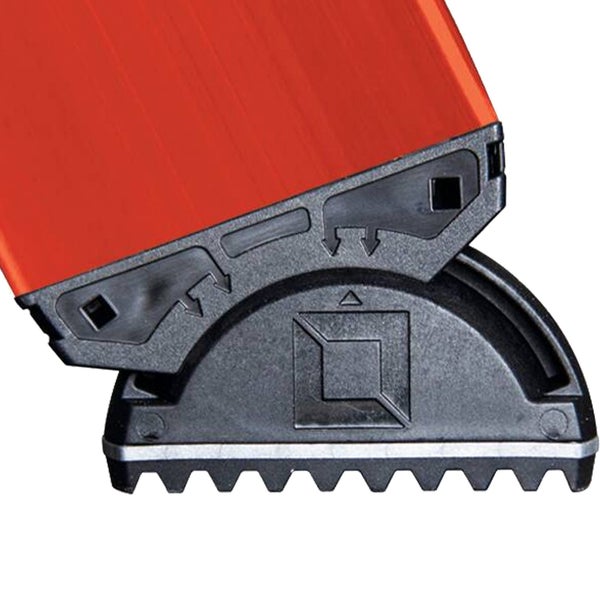 Detailansicht einer Leiterfuß-Konstruktion