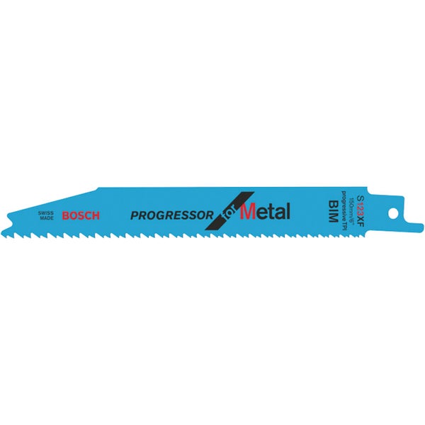 Bosch 100x Säbelsägeblatt S 123 XF Progressor for Metal - 2608654416