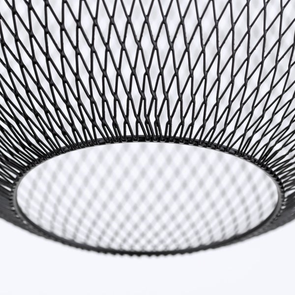 Hängeleuchte Georgina 30 cm x 42 cm Schwarz 1 x E27