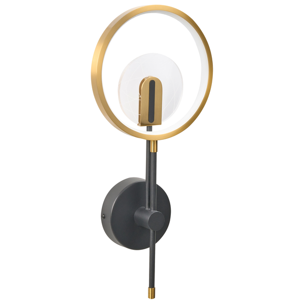 Wandleuchte mit runder Form und modernem Design