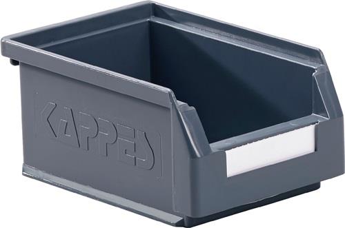KAPPES Sichtlagerkasten L 160 x B 105 x H 75 mm grau - 6005.00.0554