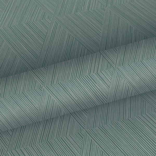 Tapete mit geometrischem Linienmuster