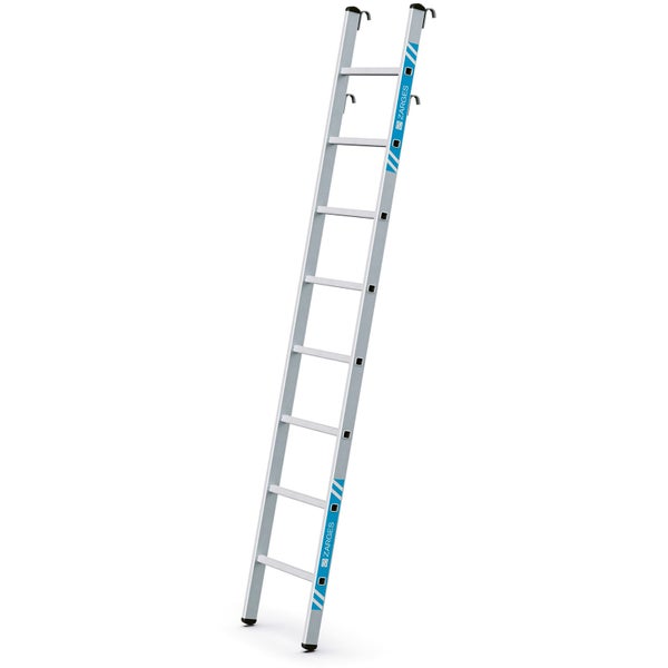 Aluleiter mit sechs Stufen von Zarges