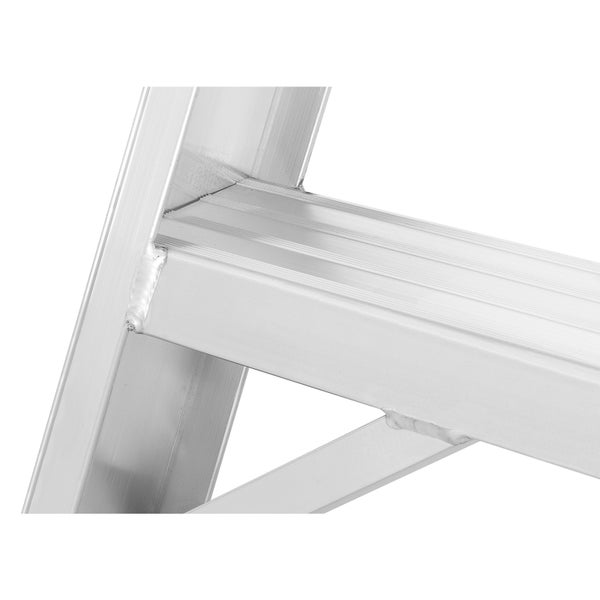 Detailansicht einer Aluminiumleiter