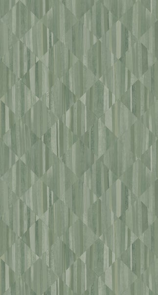 Origin Wallcoverings Fototapete 3D Holzoptik Graugrün - 1,5 x 2,79 m - 357298