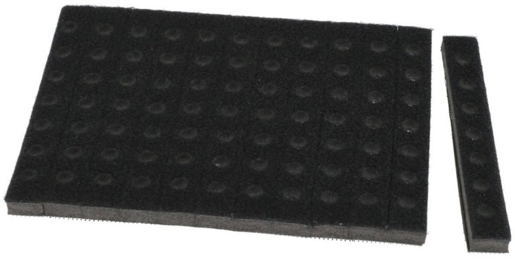Mirka Schaumstoff Interface Profilpad 75x100mm / Dicke 6mm weich / einfaches Anpassen der vorgeschnittenen Elemente / gut geeignet für DIY-Projekte / staubfreies Schleifen