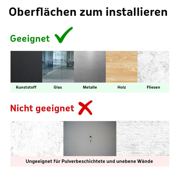 Whiteboardfolie, Magnetisch Selbstklebend | Memoboard | Whiteboard | Schreibtafel | Wandfolie | Multifunktionale Tafelfolie | Selbstklebende magnetische Boardmarkerfolie weiß 500x100cm