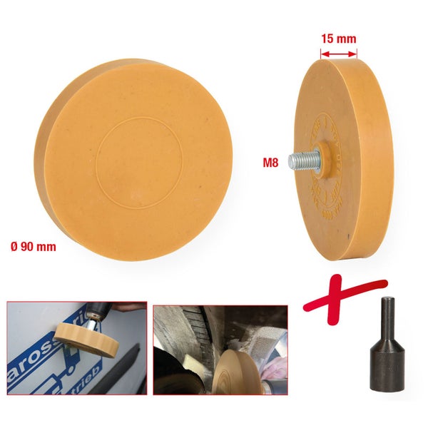 KS TOOLS Folienradierer 90 mm - 515.1243