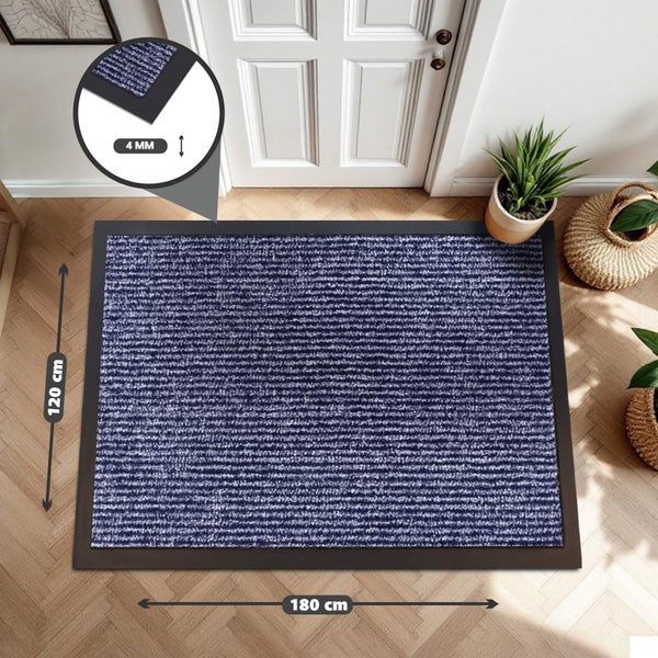 1 St. Schmutzfangmatte PALERMO Blau 120 x 180 cm
