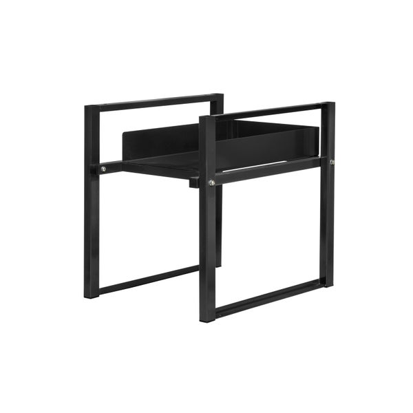 PROREGAL Fassregal für 30-60 Liter Fässer Uno | HxBxT 58x47x65cm | Anthrazitgrau | Regal Fässer Fässerregal Standregal