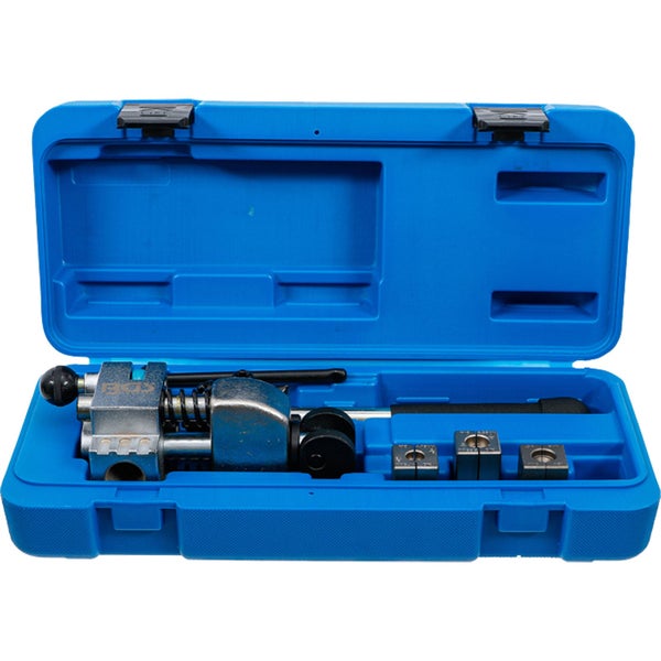 Rohrbiegeset in blauem Werkzeugkoffer