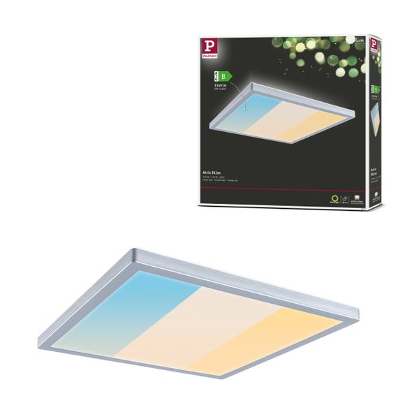 Technische Zeichnung einer ovalen LED Wandleuchte mit Bemaßung von 310 mal 125 mal 50 Millimeter und Angabe zur 5 Jahre Garantie.