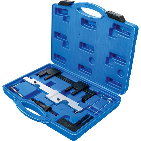 Steuerketten-Arretierwerkzeugsatz im geöffneten blauen Koffer