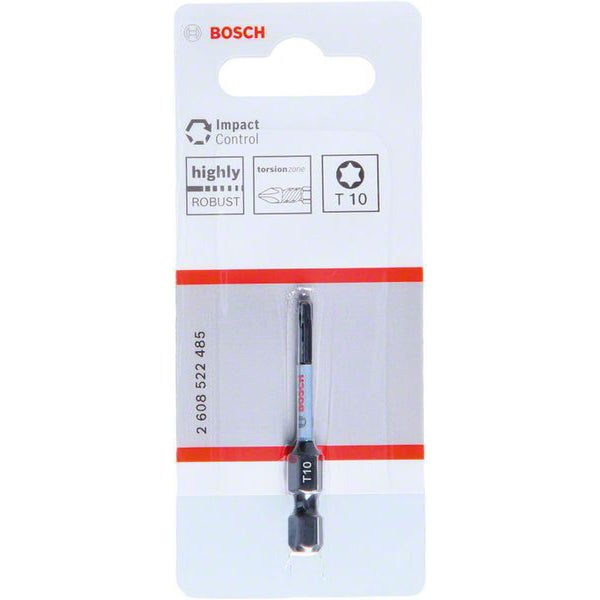 Bosch Impact Control T10 Power Bit, 1 Stk. - 2608522485