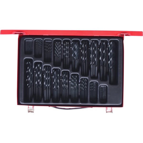 Fräser-Satz in rotem Metallkoffer