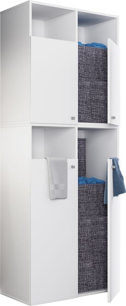 Wäscheschrank Wäschetruhe Wäschebox Dreso XXL 4f