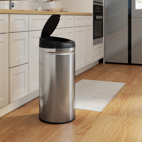 Heizlüfter mit runder Form und Schutzgitter