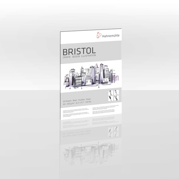 Hahnemühle Papier Bristol, DIN A 4, 250 g/m²