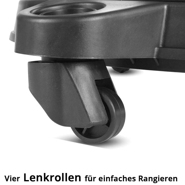 Lenkrolle für einfache Manövrierbarkeit