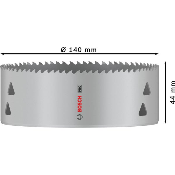 Bosch PRO Multi Material Lochsäge 140 mm mit Gewinde - 2608901542