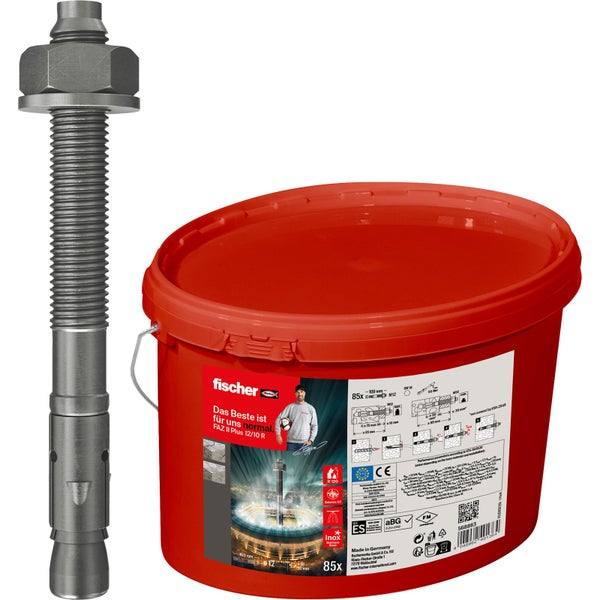 Fischer Anker FAZ II Plus und Eimer