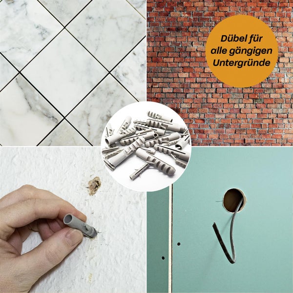 Hinrichs Dübel und Schrauben Koffer - 417 Teilig