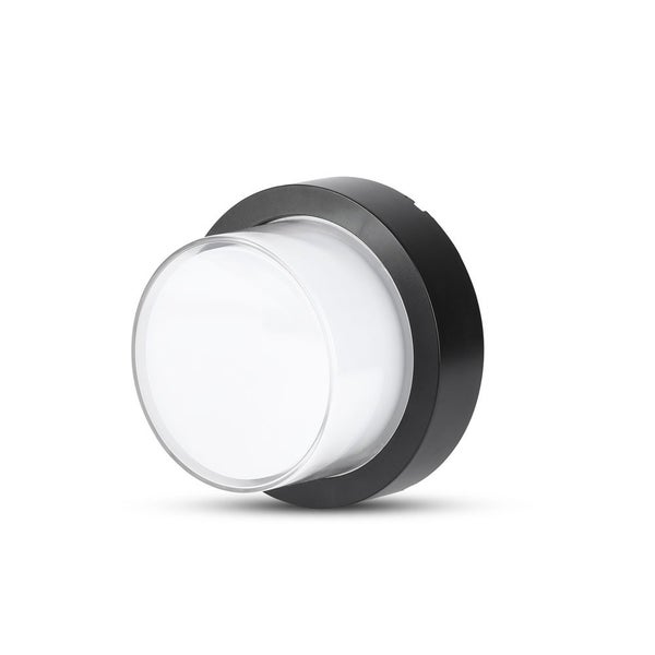 Schwarze LED-Wandleuchten - Außenleuchten - Ohne - Kappe - IP65 - 7W - 550 Lumen - 3000K