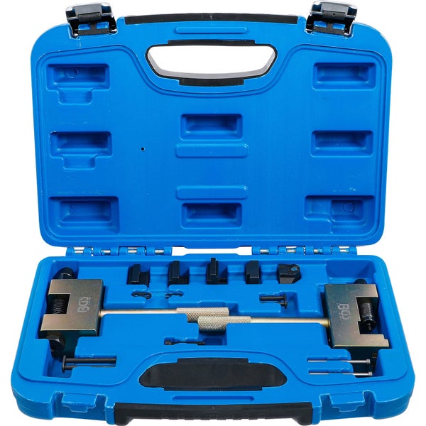 Steuerkettenwerkzeugsatz im blauen Werkzeugkoffer