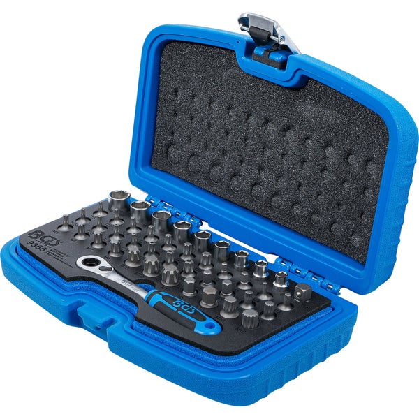 BGS Durchsteck-Bit- und Steckschlüssel-Satz 44tlg. - 9366