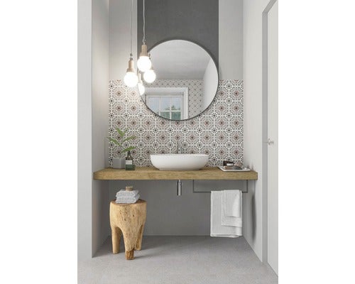 Feinsteinzeug Wand- und Bodenfliese Musa Grey 33,15x33,15cm