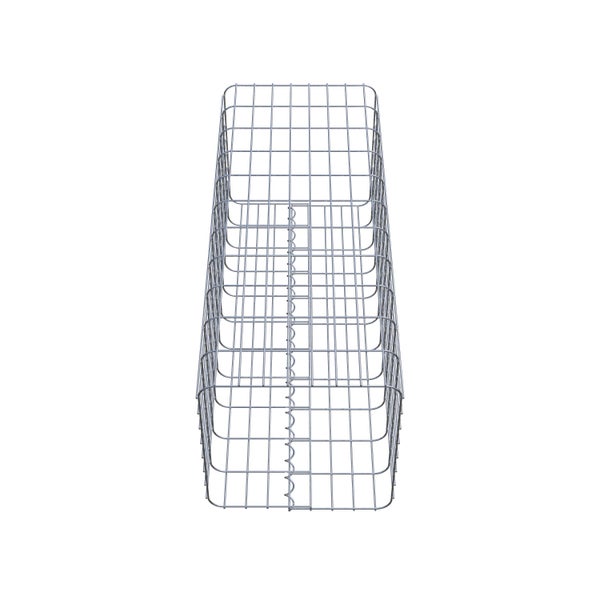 Gabionensäule 42 x 42 cm, MW 5 x 10 cm eckig - Höhe: 1,10 m