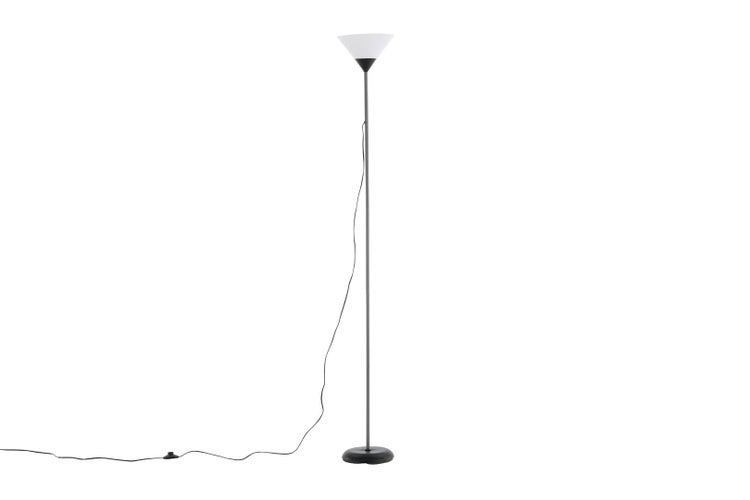 Batang Beleuchtung Stehlampe 25,4x25,4x178cm Kunststoff schwarz, weiß. 26 X 26 X 178 cm