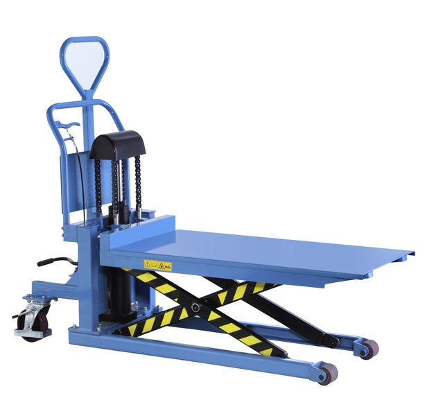 Hydraulischer Scherenhubtischwagen für den Transport schwerer Lasten