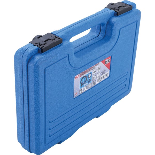 Wasserpumpen Tester Satz im blauen Koffer