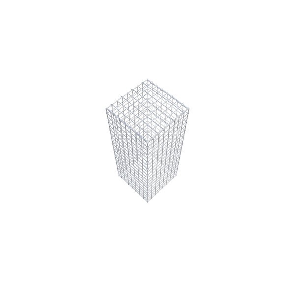 Gabione 100 cm x 40 cm x 40 cm (L x H x T), Maschenweite 5 cm x 5 cm, C-Ring