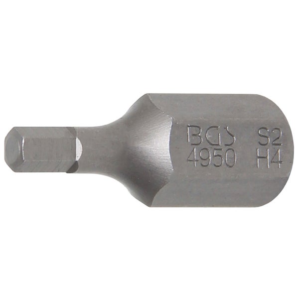 BGS Bit Antrieb Außensechskant 10 mm (3/8) Innensechskant 4 mm - 4950