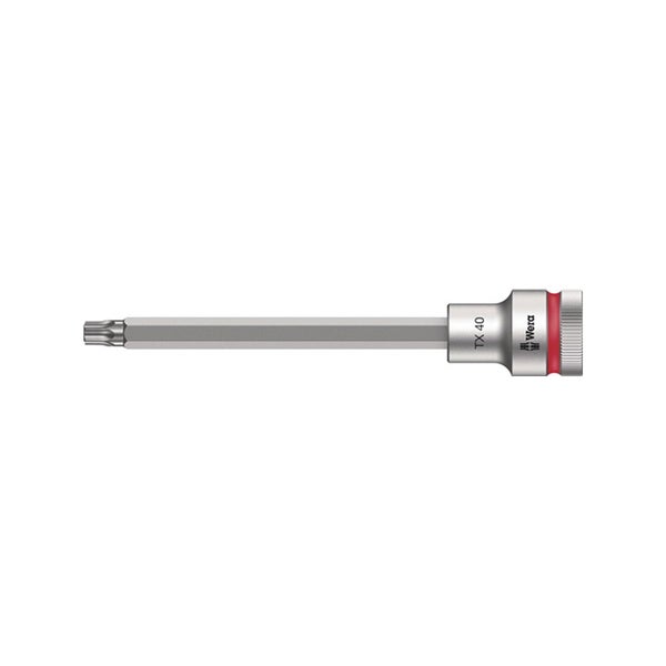 Wera Steckschlüsseleinsatz 8767 C HF TORX 1/2 T40 Länge 140 mm - 5003854001
