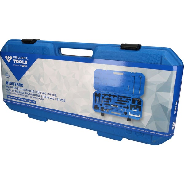 Brilliant Tools Motor Einstellwerkzeug für VAG in Werkzeugkoffer