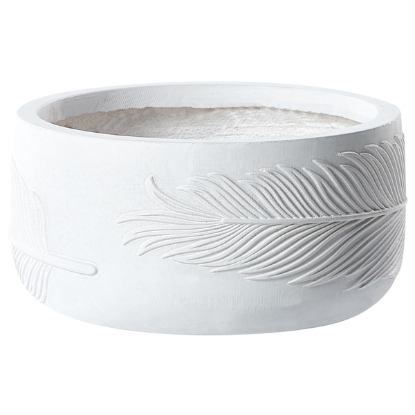 Blumenkübel FTERO 25 cm Cremeweiß