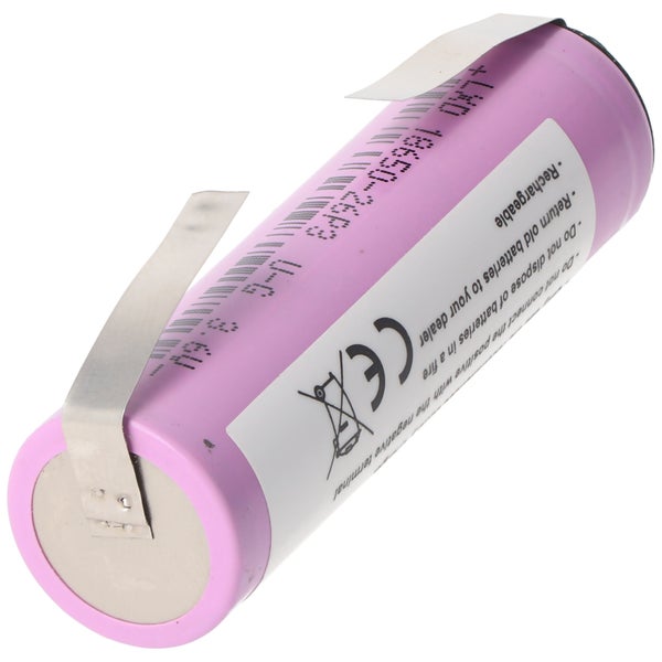 Akku passend für den Bosch Ciso Akku 3,7 Volt Kapazität max. 2600mAh mit Lötfahnen zum Selbsteinbau