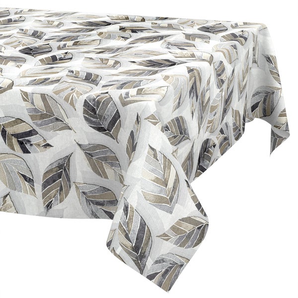 Tischdecke mit Blattmuster