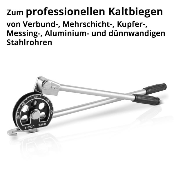 Rohrbiegegerät zum Kaltbiegen von Metallrohren