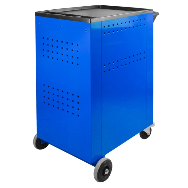PROREGAL Werkstattwagen Cheetah 8 Schubladen HxBxT 96 x 61 x 45 cm Enzianblau