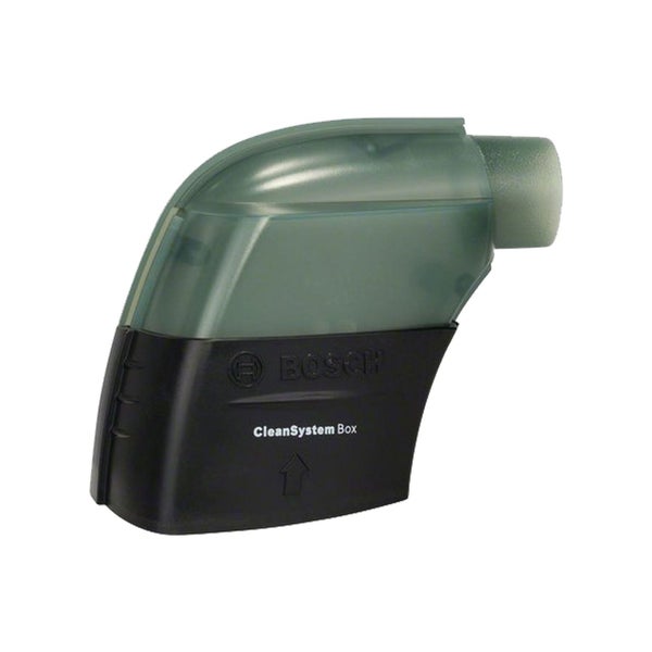 Bosch CleanSystem Box für Schleifmaschinen, Staubfangbehälter aus Kunststoff.