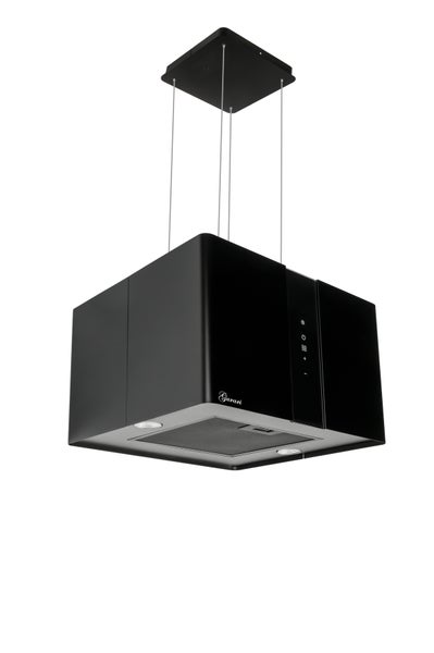 Gurari Inselhaube als freihängende Dunstabzugshaube mit Touch Steuerung und LED Beleuchtung