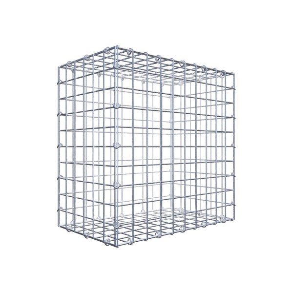 Gabione 50 cm x 50 cm x 30 cm (L x H x T), Maschenweite 5 cm x 5 cm, C-Ring