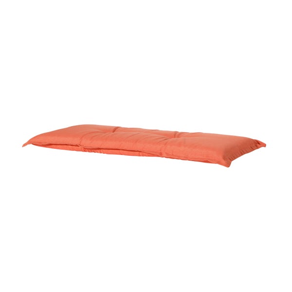 Bankauflage Panama Flamme Orange - Ca. 120x48 cm